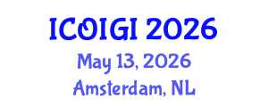 International Conference on Offshore Oil and Gas Industry (ICOIGI) May 13, 2026 - Amsterdam, Netherlands