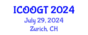 International Conference on Offshore Oil and Gas Technology (ICOOGT) July 29, 2024 - Zurich, Switzerland