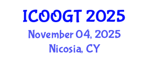 International Conference on Offshore Oil and Gas Technology (ICOOGT) November 04, 2025 - Nicosia, Cyprus