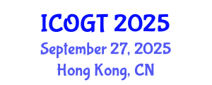 International Conference on Oil and Gas Transportation (ICOGT) September 27, 2025 - Hong Kong, China