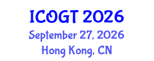 International Conference on Oil and Gas Transportation (ICOGT) September 27, 2026 - Hong Kong, China International Conference on Oil and Gas Transportation (ICOGT) September 27, 2026 - Hong Kong, China