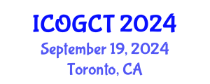 International Conference on Oil, Gas and Coal Technologies (ICOGCT) September 19, 2024 - Toronto, Canada