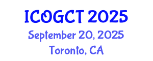 International Conference on Oil, Gas and Coal Technologies (ICOGCT) September 20, 2025 - Toronto, Canada
