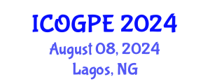 International Conference on Oil, Gas and Petrochemical Engineering (ICOGPE) August 08, 2024 - Lagos, Nigeria