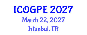 International Conference on Oil, Gas and Petrochemical Engineering (ICOGPE) March 22, 2027 - Istanbul, Turkey International Conference on Oil, Gas and Petrochemical Engineering (ICOGPE) March 22, 2027 - Istanbul, Turkey