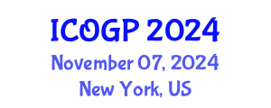 International Conference on Oil, Gas and Petrochemistry (ICOGP) November 07, 2024 - New York, United States