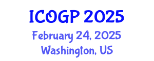 International Conference on Oil, Gas and Petrochemistry (ICOGP) February 24, 2025 - Washington, United States