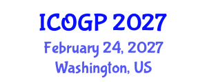 International Conference on Oil, Gas and Petrochemistry (ICOGP) February 24, 2027 - Washington, United States International Conference on Oil, Gas and Petrochemistry (ICOGP) February 24, 2027 - Washington, United States