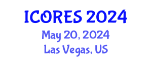 International Conference on Oil Reserves and Energy Systems (ICORES) May 20, 2024 - Las Vegas, United States