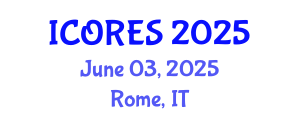 International Conference on Oil Reserves and Energy Systems (ICORES) June 03, 2025 - Rome, Italy