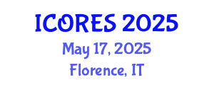 International Conference on Oil Reserves and Energy Systems (ICORES) May 17, 2025 - Florence, Italy