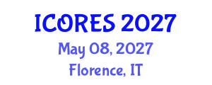 International Conference on Oil Reserves and Energy Systems (ICORES) May 08, 2027 - Florence, Italy International Conference on Oil Reserves and Energy Systems (ICORES) May 08, 2027 - Florence, Italy