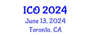 International Conference on Oncology (ICO) June 13, 2024 - Toronto, Canada