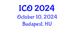 International Conference on Oncology (ICO) October 10, 2024 - Budapest, Hungary