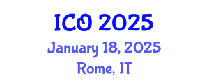 International Conference on Oncology (ICO) January 18, 2025 - Rome, Italy