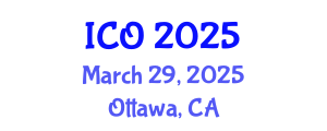 International Conference on Oncology (ICO) March 29, 2025 - Ottawa, Canada