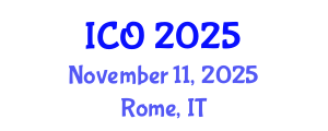 International Conference on Oncology (ICO) November 11, 2025 - Rome, Italy