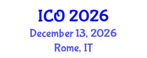 International Conference on Oncology (ICO) December 13, 2026 - Rome, Italy International Conference on Oncology (ICO) December 13, 2026 - Rome, Italy