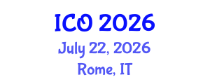 International Conference on Oncology (ICO) July 22, 2026 - Rome, Italy International Conference on Oncology (ICO) July 22, 2026 - Rome, Italy