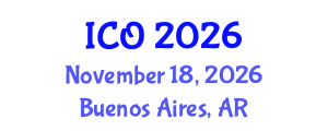 International Conference on Oncology (ICO) November 18, 2026 - Buenos Aires, Argentina International Conference on Oncology (ICO) November 18, 2026 - Buenos Aires, Argentina