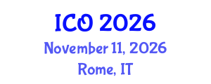 International Conference on Oncology (ICO) November 11, 2026 - Rome, Italy International Conference on Oncology (ICO) November 11, 2026 - Rome, Italy