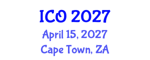 International Conference on Oncology (ICO) April 15, 2027 - Cape Town, South Africa International Conference on Oncology (ICO) April 15, 2027 - Cape Town, South Africa