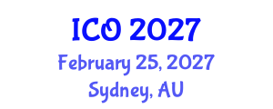 International Conference on Oncology (ICO) February 25, 2027 - Sydney, Australia International Conference on Oncology (ICO) February 25, 2027 - Sydney, Australia