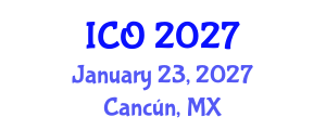 International Conference on Oncology (ICO) January 23, 2027 - Cancún, Mexico International Conference on Oncology (ICO) January 23, 2027 - Cancún, Mexico