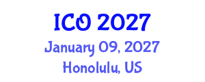 International Conference on Oncology (ICO) January 09, 2027 - Honolulu, United States International Conference on Oncology (ICO) January 09, 2027 - Honolulu, United States