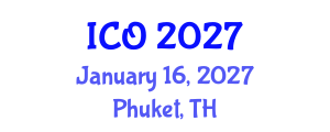 International Conference on Oncology (ICO) January 16, 2027 - Phuket, Thailand International Conference on Oncology (ICO) January 16, 2027 - Phuket, Thailand