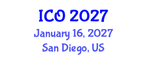 International Conference on Oncology (ICO) January 16, 2027 - San Diego, United States International Conference on Oncology (ICO) January 16, 2027 - San Diego, United States