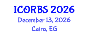 International Conference on Oncoplastic and Reconstructive Breast Surgery (ICORBS) December 13, 2026 - Cairo, Egypt International Conference on Oncoplastic and Reconstructive Breast Surgery (ICORBS) December 13, 2026 - Cairo, Egypt