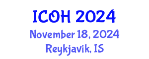 International Conference on One Health (ICOH) November 18, 2024 - Reykjavik, Iceland