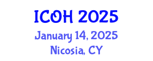 International Conference on One Health (ICOH) January 14, 2025 - Nicosia, Cyprus