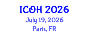 International Conference on One Health (ICOH) July 19, 2026 - Paris, France