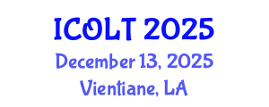 International Conference on Online Learning and Teaching (ICOLT) December 13, 2025 - Vientiane, Laos