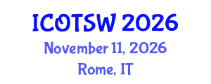 International Conference on Ontologies and Semantic Web (ICOTSW) November 11, 2026 - Rome, Italy