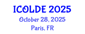 International Conference on Open Learning and Distance Education (ICOLDE) October 28, 2025 - Paris, France