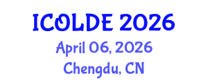 International Conference on Open Learning and Distance Education (ICOLDE) April 06, 2026 - Chengdu, China International Conference on Open Learning and Distance Education (ICOLDE) April 06, 2026 - Chengdu, China