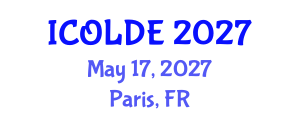 International Conference on Open Learning and Distance Education (ICOLDE) May 17, 2027 - Paris, France International Conference on Open Learning and Distance Education (ICOLDE) May 17, 2027 - Paris, France