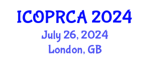 International Conference on Operational Research and Computer Analysis (ICOPRCA) July 26, 2024 - London, United Kingdom