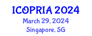 International Conference on Operational Research and Intelligence Analysis (ICOPRIA) March 29, 2024 - Singapore, Singapore