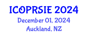 International Conference on Operational Research, Statistics and Industrial Engineering (ICOPRSIE) December 01, 2024 - Auckland, New Zealand
