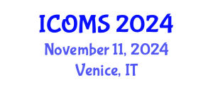 International Conference on Operations Management and Strategy (ICOMS) November 11, 2024 - Venice, Italy