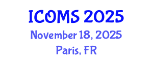 International Conference on Operations Management and Strategy (ICOMS) November 18, 2025 - Paris, France