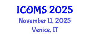 International Conference on Operations Management and Strategy (ICOMS) November 11, 2025 - Venice, Italy