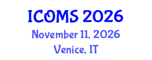 International Conference on Operations Management and Strategy (ICOMS) November 11, 2026 - Venice, Italy