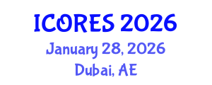 International Conference on Operations Research and Enterprise Systems (ICORES) January 28, 2026 - Dubai, United Arab Emirates