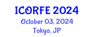 International Conference on Operations Research and Financial Engineering (ICORFE) October 03, 2024 - Tokyo, Japan