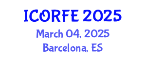 International Conference on Operations Research and Financial Engineering (ICORFE) March 04, 2025 - Barcelona, Spain